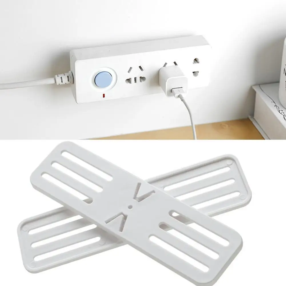1pc Wall-mounted Punch-free Seamless Plug Fixer Sticker Socket Cable Home Organizer Self-adhesive Power Strip White Holder Q0F3
1pc Wall-mounted Punch-free Seamless Plug Fixer Sticker Socket Cable Home Organizer Self-adhesive Power Strip White Holder Q0F3