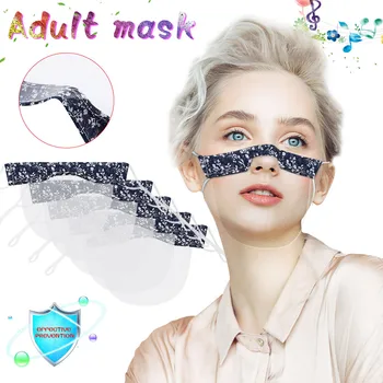 Mini Shield Washable Reusable Comfortable Mask Transparent Pvc Visual Mask 5pc Mouth Masks For Women Men Face Cover Masque
Mini Shield Washable Reusable Comfortable Mask Transparent Pvc Visual Mask 5pc Mouth Masks For Women Men Face Cover Masque