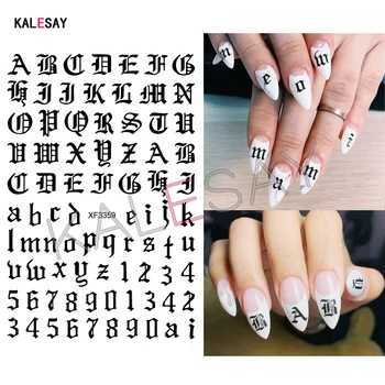 2020 New Fashion Old English Font Manicure Design Black Nail Art Stickers Manicure Decal Stickers for Nails Decal Decoration
2020 New Fashion Old English Font Manicure Design Black Nail Art Stickers Manicure Decal Stickers for Nails Decal Decoration