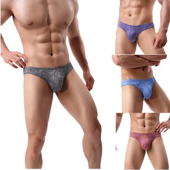 Men's Solid Color Briefs Soft Briefs Underpants Knickers Man Shorts Sexy Underwear breathable Gay Panties Mens Show hips Briefs 
Men's Solid Color Briefs Soft Briefs Underpants Knickers Man Shorts Sexy Underwear breathable Gay Panties Mens Show hips Briefs