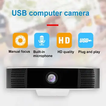 C11 Webcam HD 1080P USB Two-way Audio Talk Web Video Camera for Laptop Computer for Live Broadcast Calling Conference Work
C11 Webcam HD 1080P USB Two-way Audio Talk Web Video Camera for Laptop Computer for Live Broadcast Calling Conference Work