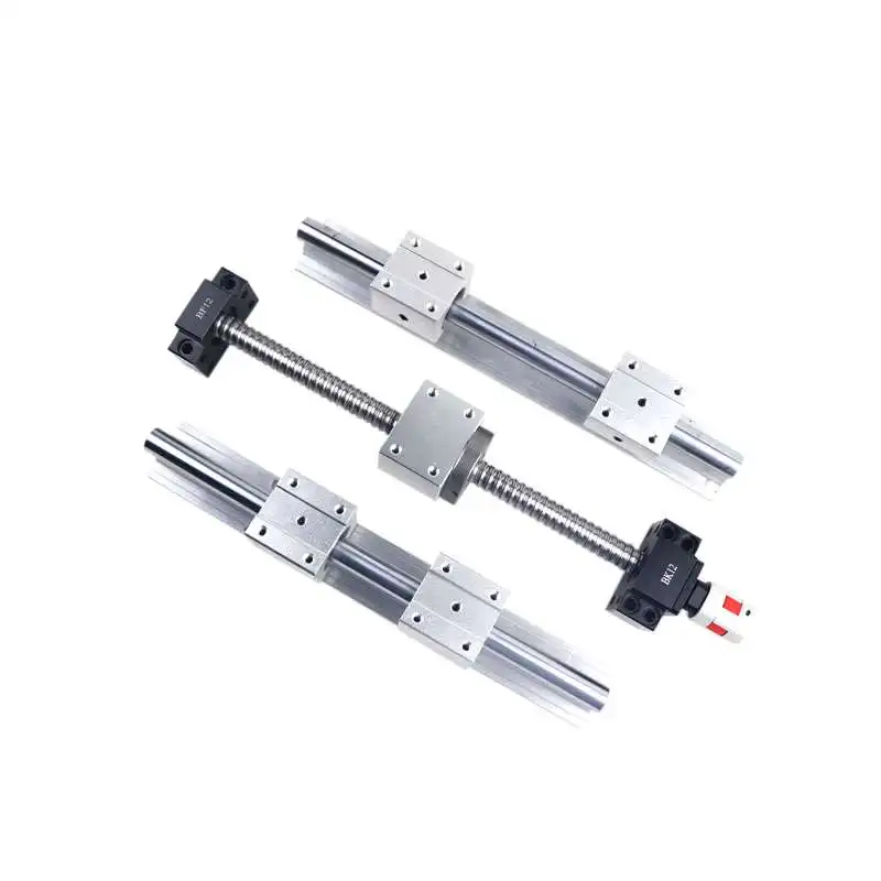Linear Rail SFU1605 Ballscrew L1100mm + SBR Linear Guide 2pcs+SBR16UU 4 Pcs+ Supporter BKBF12 +nut Housing+ Coupler 8 *10
Linear Rail SFU1605 Ballscrew L1100mm + SBR Linear Guide 2pcs+SBR16UU 4 Pcs+ Supporter BKBF12 +nut Housing+ Coupler 8 *10