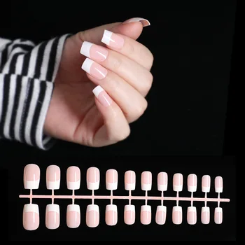 NOQ 24pcs 4sets Professional Color Card False Nail Tips For Practice Fake Nails French Short Set With Glue
NOQ 24pcs 4sets Professional Color Card False Nail Tips For Practice Fake Nails French Short Set With Glue