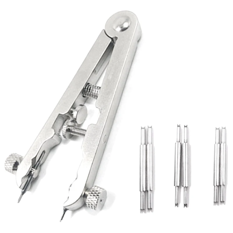 Watch Bracelet Remover Spring Bar Plier Watch Strap Adjuster Tool Disassemble V-Type Remove The Strap Pliers
Watch Bracelet Remover Spring Bar Plier Watch Strap Adjuster Tool Disassemble V-Type Remove The Strap Pliers