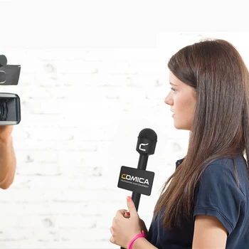 COMICA HRM-C for Reporter Interview Presentation Black Handheld Dynamic Microphone Mic Omnidirectional XLR Output
COMICA HRM-C for Reporter Interview Presentation Black Handheld Dynamic Microphone Mic Omnidirectional XLR Output