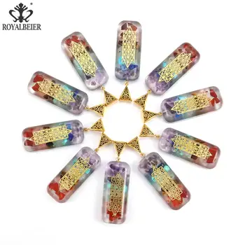 6pcs/lot Seven Veins Energy Pendant Necklace For Women Men Orgone Energy Healing Pendant Rainbow Crystal Stones Necklace
6pcs/lot Seven Veins Energy Pendant Necklace For Women Men Orgone Energy Healing Pendant Rainbow Crystal Stones Necklace