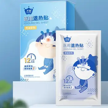 8pcs Fever Patch Forehead Antipyretic Patch Relieve Pain Pad Lower Temperature Paste For Fever Cooling
8pcs Fever Patch Forehead Antipyretic Patch Relieve Pain Pad Lower Temperature Paste For Fever Cooling