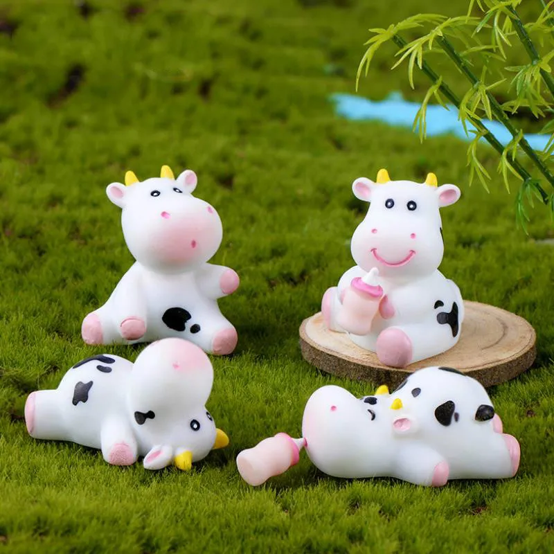 1Pc new Lovely Animal Cows Milk bottle Figurine Miniature Statue Decor Cartoon Animal Resin Craft Model Figure Toy gift
1Pc new Lovely Animal Cows Milk bottle Figurine Miniature Statue Decor Cartoon Animal Resin Craft Model Figure Toy gift