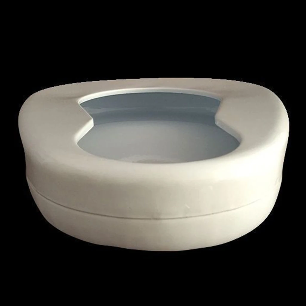 Portable Bedpan, Metal Smooth Contoured Bed Pan Seat Urinal Incontinence Aids Device for Bedridden Patient Home Daily