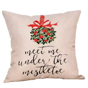 Merry Christmas Pillow Cases Cotton Linen Sofa Cushion Cover Home Decor cojines sofa decoracion elegante подушки декор
Merry Christmas Pillow Cases Cotton Linen Sofa Cushion Cover Home Decor cojines sofa decoracion elegante подушки декор