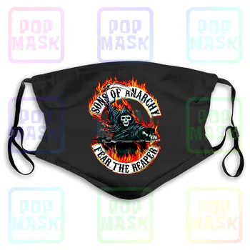 Dust Mask with Filter Anarchy Sons Of Fear The Reaper Flame Biker Mc Cut Mr Mayhem Fx Cable Tv Washable Reusable Mask
Dust Mask with Filter Anarchy Sons Of Fear The Reaper Flame Biker Mc Cut Mr Mayhem Fx Cable Tv Washable Reusable Mask