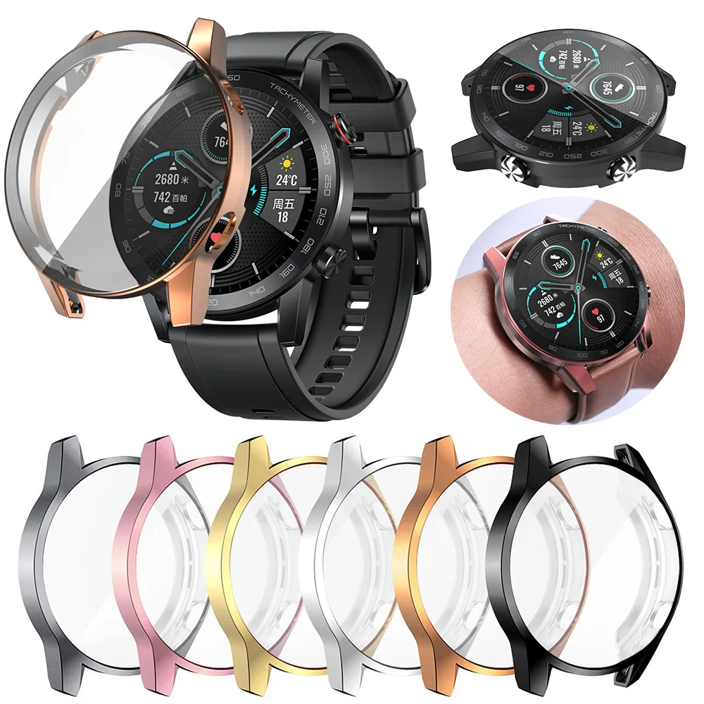 Защитный чехол из ТПУ для Huawei Honor Magic Watch 2 46 мм, полноэкранный защитный чехол-бампер
Защитный чехол из ТПУ для Huawei Honor Magic Watch 2 46 мм, полноэкранный защитный чехол-бампер