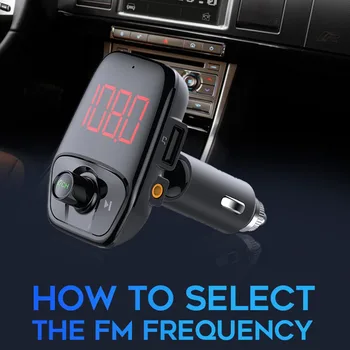 FM Transmitter Delicate Design Durable FM Transmitter Bluetooth 5.0 Handsfree Car Kit Audio MP3 Player USB Charger
FM Transmitter Delicate Design Durable FM Transmitter Bluetooth 5.0 Handsfree Car Kit Audio MP3 Player USB Charger