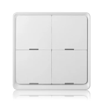 Tuya Smart ZigBee Wireless Free Sticker 4-way Panel Scene Button Switch UK Smart Home Google Home Alexa Wifi Thermostat
Tuya Smart ZigBee Wireless Free Sticker 4-way Panel Scene Button Switch UK Smart Home Google Home Alexa Wifi Thermostat