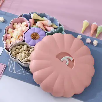 Creative Pumpkin Shape Fruit Bowl Candy Storage Box Nuts Snack Tray With Toothpick Container Party Wedding Tools
Creative Pumpkin Shape Fruit Bowl Candy Storage Box Nuts Snack Tray With Toothpick Container Party Wedding Tools