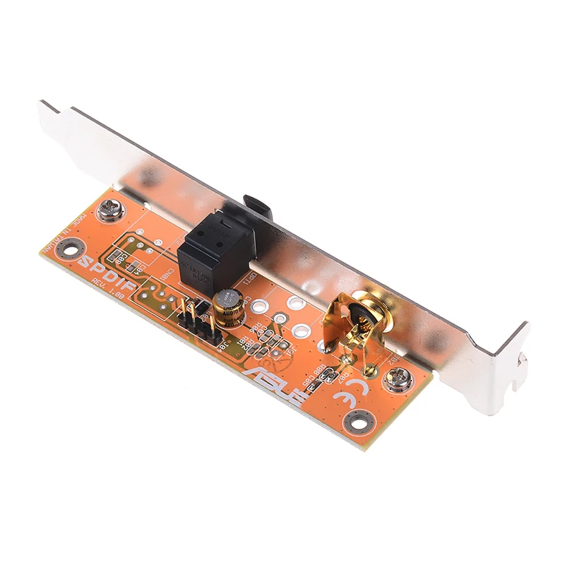 SPDIF Optical and RCA Out Plate Cable Bracket for PC Motherboard Cable Adapter Stock
SPDIF Optical and RCA Out Plate Cable Bracket for PC Motherboard Cable Adapter Stock