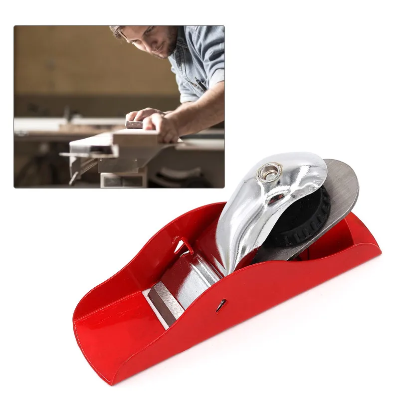 Mini Hand Planer Adjustable Steel Used for Wood Processing Carving Trimming Red Carpenter Woodworking DIY Tools Manual Planing
Mini Hand Planer Adjustable Steel Used for Wood Processing Carving Trimming Red Carpenter Woodworking DIY Tools Manual Planing