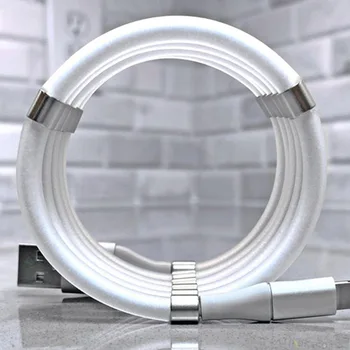 Magnetic Data Cable for IOS Automatically Retractable Storage Fast Charging Smartphone Tablet Type-C Fast 2.4A Magic Rope
Magnetic Data Cable for IOS Automatically Retractable Storage Fast Charging Smartphone Tablet Type-C Fast 2.4A Magic Rope