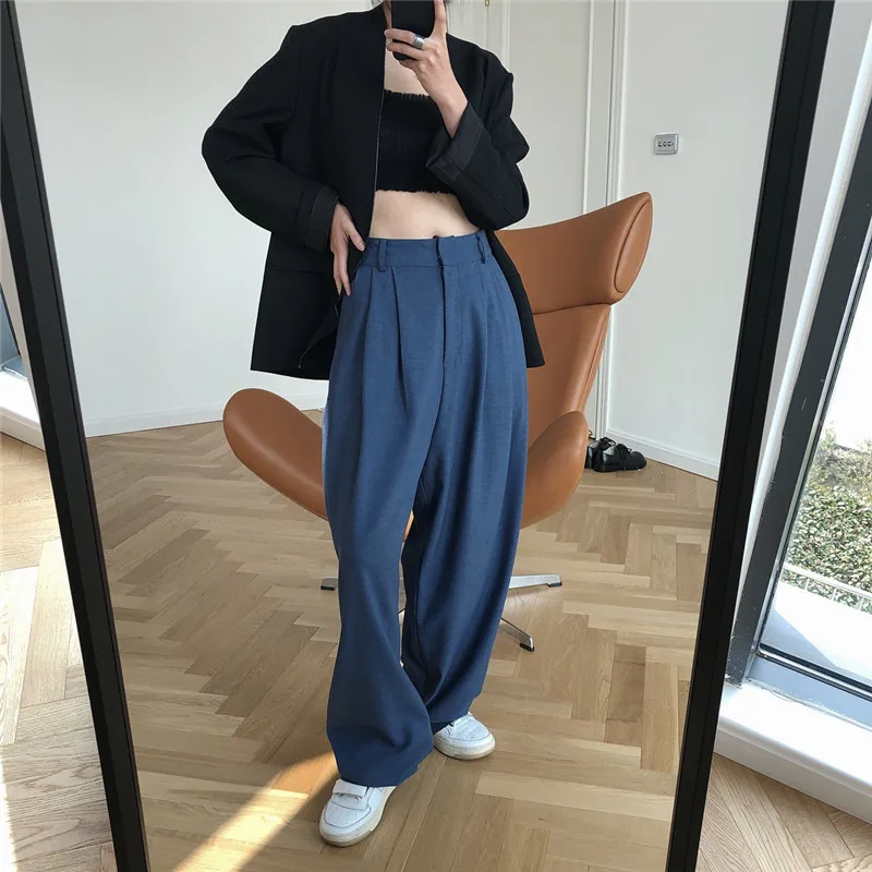 Woman Pants 2020 Casual Suit Pants Harem Pants Loose High Waist Trousers Mujer Pantalones Calças Mulher Spodnie женские ан
Woman Pants 2020 Casual Suit Pants Harem Pants Loose High Waist Trousers Mujer Pantalones Calças Mulher Spodnie женские ан