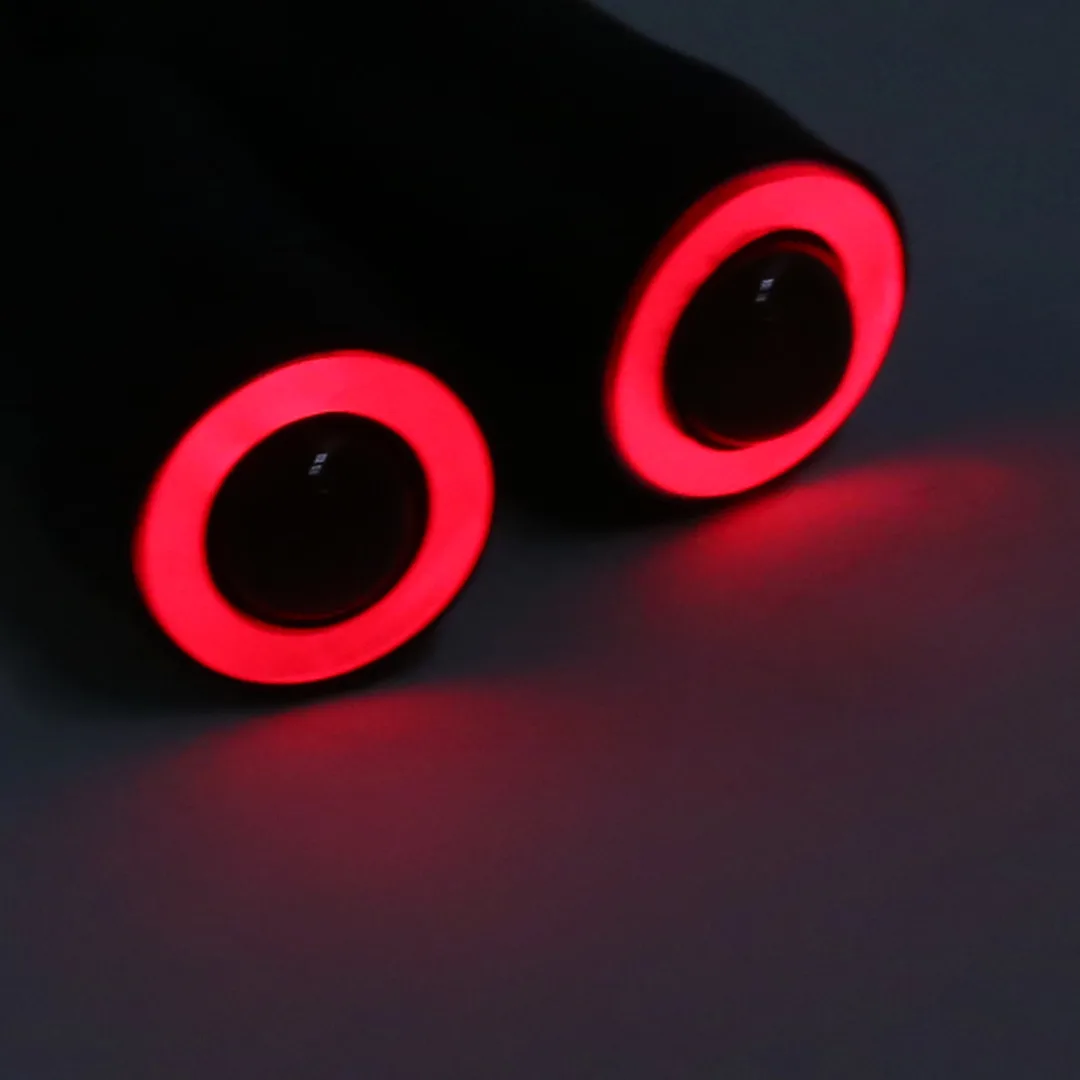 2 LEDs 10mm/13mm Red White Blue Yellow Green Angel Eyes LED Headlight Light For 1/10 RC Cars Truck