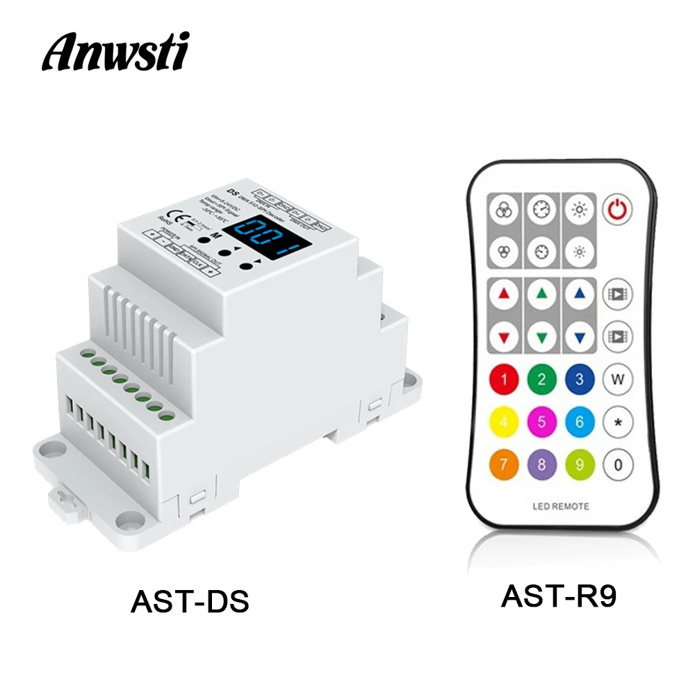 12V DMX512 to SPI Converter DMX Decoder 5V 24V DC RF 2.4G Wireless Controller 6803 8806 2811 2801 3001 9813 ICs LED Strip Lights
12V DMX512 to SPI Converter DMX Decoder 5V 24V DC RF 2.4G Wireless Controller 6803 8806 2811 2801 3001 9813 ICs LED Strip Lights