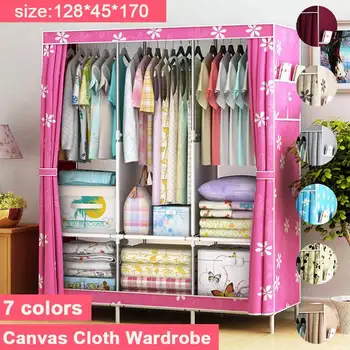 6Square Multifunction Wardrobe Fabric Folding Cloth Closet Cabinet DIY Assembly Easy Install Reinforcement Cloth Wardrobe
6Square Multifunction Wardrobe Fabric Folding Cloth Closet Cabinet DIY Assembly Easy Install Reinforcement Cloth Wardrobe