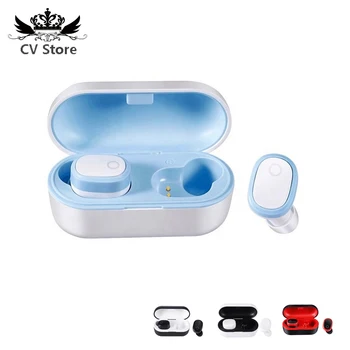 DT-6 Mini Wireless Earphone Bluetooth TWS 5.0 Sports Earbuds Stereo Headset with Charging Box
DT-6 Mini Wireless Earphone Bluetooth TWS 5.0 Sports Earbuds Stereo Headset with Charging Box