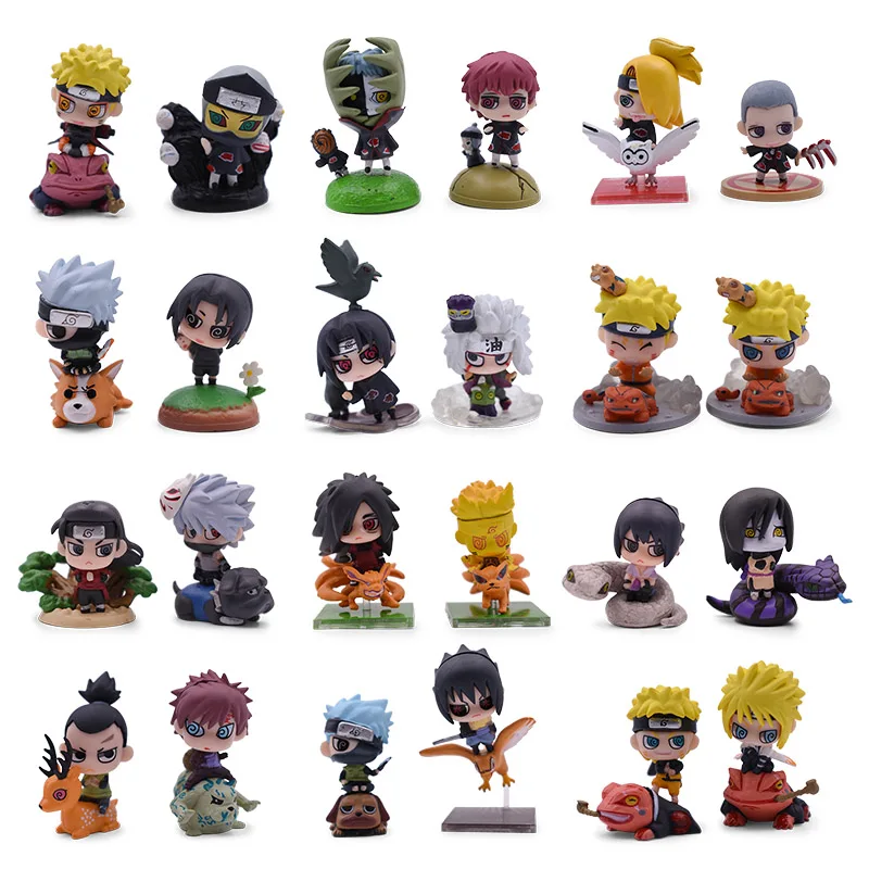 5 Set 6pcs Naruto PVC Action Figure Cartoon Uzumaki Naruto Sasuke Haruno Sakura Kakashi Collectible Model Toys Gift For Kids
5 Set 6pcs Naruto PVC Action Figure Cartoon Uzumaki Naruto Sasuke Haruno Sakura Kakashi Collectible Model Toys Gift For Kids