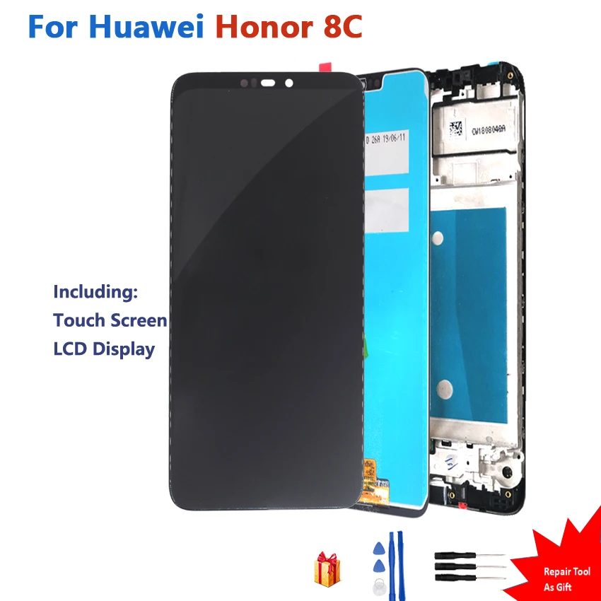 For Huawei Honor 8C Touch Screen LCD Display Digitizer Assembly For Huawei Honor 8C BKK-AL10 BKK-L21 LCD Display Screen
For Huawei Honor 8C Touch Screen LCD Display Digitizer Assembly For Huawei Honor 8C BKK-AL10 BKK-L21 LCD Display Screen