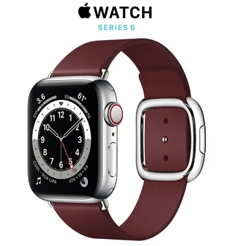 Authentic Original New Apple Watch 6 Edition/Stainless Version Blood Oxygen ECG Function 40/44mm Cellular for IOS iPhone
Authentic Original New Apple Watch 6 Edition/Stainless Version Blood Oxygen ECG Function 40/44mm Cellular for IOS iPhone