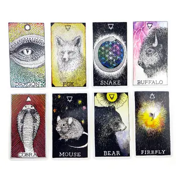 63PCS Animal Spirit Tarot Card Series English Language Tarot Cards For Party Household Use
63PCS Animal Spirit Tarot Card Series English Language Tarot Cards For Party Household Use