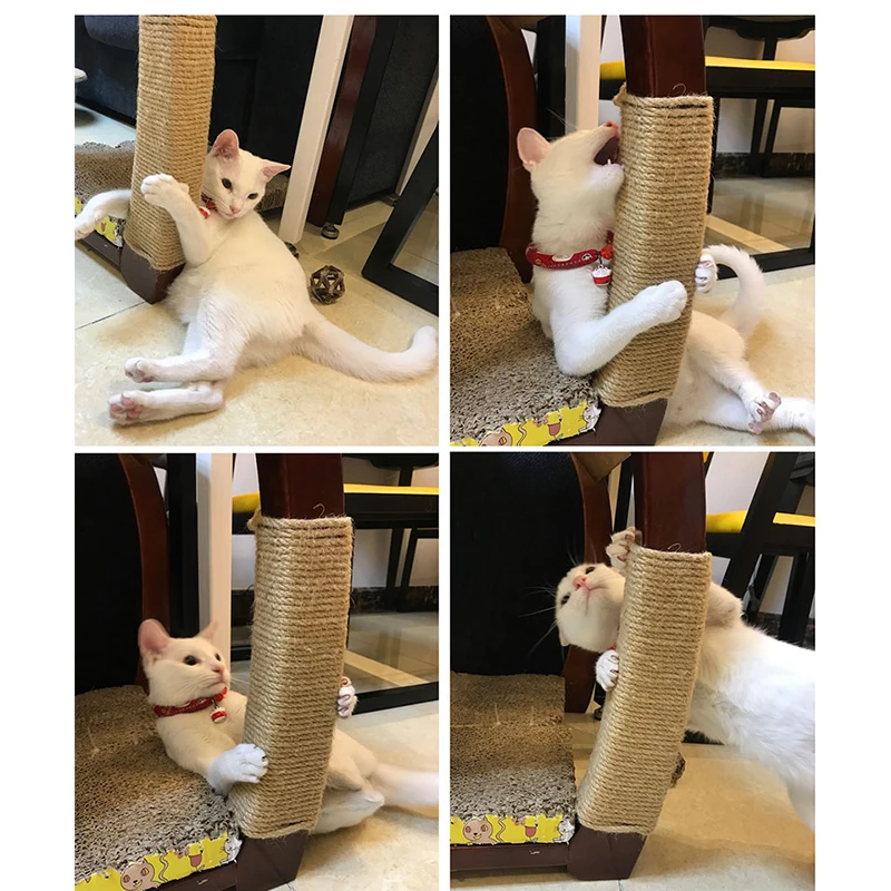 DIY Cat Scratcher Rope Twisted Sisal Rope Replacement Cat Tree Scratching Toy Cat Climbing Frame Binding Rope Pet Products
DIY Cat Scratcher Rope Twisted Sisal Rope Replacement Cat Tree Scratching Toy Cat Climbing Frame Binding Rope Pet Products