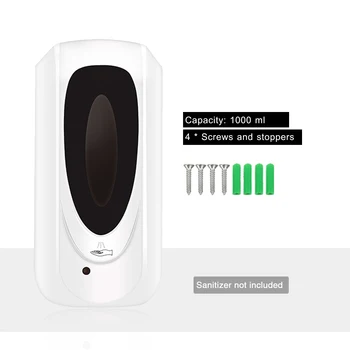 1000ML Bathroom Touchless Cleaning Liquid Dispenser Machine Wall-mounted Fine Mist Spray Hand Hygiene Automatic Sensor
1000ML Bathroom Touchless Cleaning Liquid Dispenser Machine Wall-mounted Fine Mist Spray Hand Hygiene Automatic Sensor