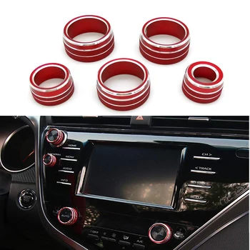 5pcs Center Console Knob AC Air Conditioning Button Audio Function Rear Mirror Knob Button Cover Trim for toyota Camry 2018 2019
5pcs Center Console Knob AC Air Conditioning Button Audio Function Rear Mirror Knob Button Cover Trim for toyota Camry 2018 2019