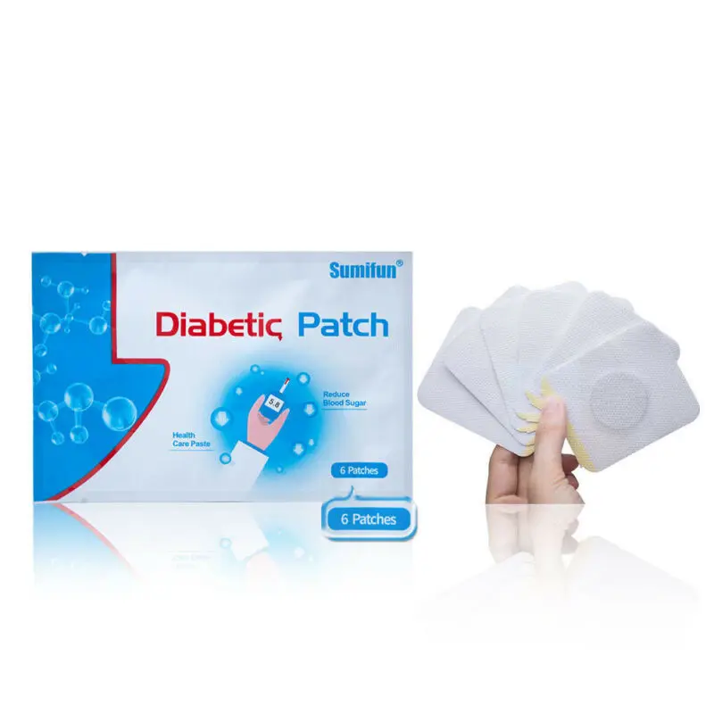 6 Pcs/Bag Diabetic Patch Stabilizes Blood Sugar Balance Blood Glucose Patch Natural Herbs Content Diabetes Plaster Patch Hot
6 Pcs/Bag Diabetic Patch Stabilizes Blood Sugar Balance Blood Glucose Patch Natural Herbs Content Diabetes Plaster Patch Hot