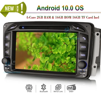 7" PX30 Autoradio Android 10.0 Car Stereo for Mercedes Benz C/CLK/G Class W203 Viano Vito DVD GPS DAB+ DVR OBD SatNav
7" PX30 Autoradio Android 10.0 Car Stereo for Mercedes Benz C/CLK/G Class W203 Viano Vito DVD GPS DAB+ DVR OBD SatNav