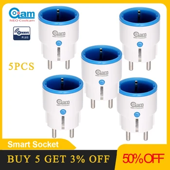 NEO Coolcam 5PCS/lot NAS-WR01ZE Z-wave Plus Smart Power Plug EU Socket Smart Home Automation Alarm System home security
NEO Coolcam 5PCS/lot NAS-WR01ZE Z-wave Plus Smart Power Plug EU Socket Smart Home Automation Alarm System home security