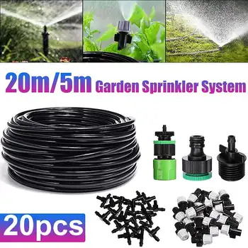 20M DIY Micro Drip Irrigation System Automatic Watering Garden Plant Self Watering Kits with Adjustable Drippers
20M DIY Micro Drip Irrigation System Automatic Watering Garden Plant Self Watering Kits with Adjustable Drippers