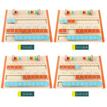 Montessori Early Childhood Aids Wooden Infant Children Digital Cognitive Arithmetic Learning Logarithmic Board Educational Toy11
Montessori Early Childhood Aids Wooden Infant Children Digital Cognitive Arithmetic Learning Logarithmic Board Educational Toy11