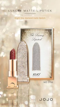JoJo Bright Star Diamond Matte Four-Color Lipstick Lasting Bright Red Moisturizing Lipstick Makeup Factory Outlet 
JoJo Bright Star Diamond Matte Four-Color Lipstick Lasting Bright Red Moisturizing Lipstick Makeup Factory Outlet