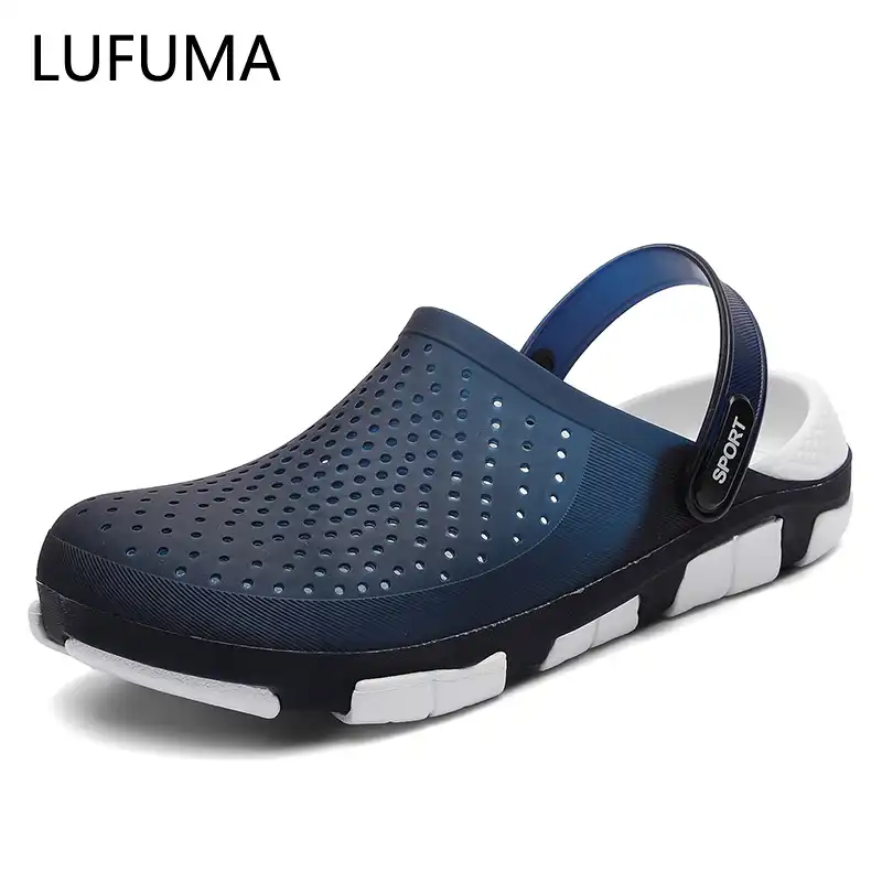 rubber slip on clogs