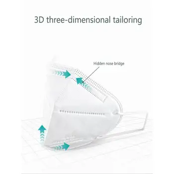 6-layer KN95 Masks Protective Dustproof Breathable Filter Disposable Masks 10PCS
6-layer KN95 Masks Protective Dustproof Breathable Filter Disposable Masks 10PCS