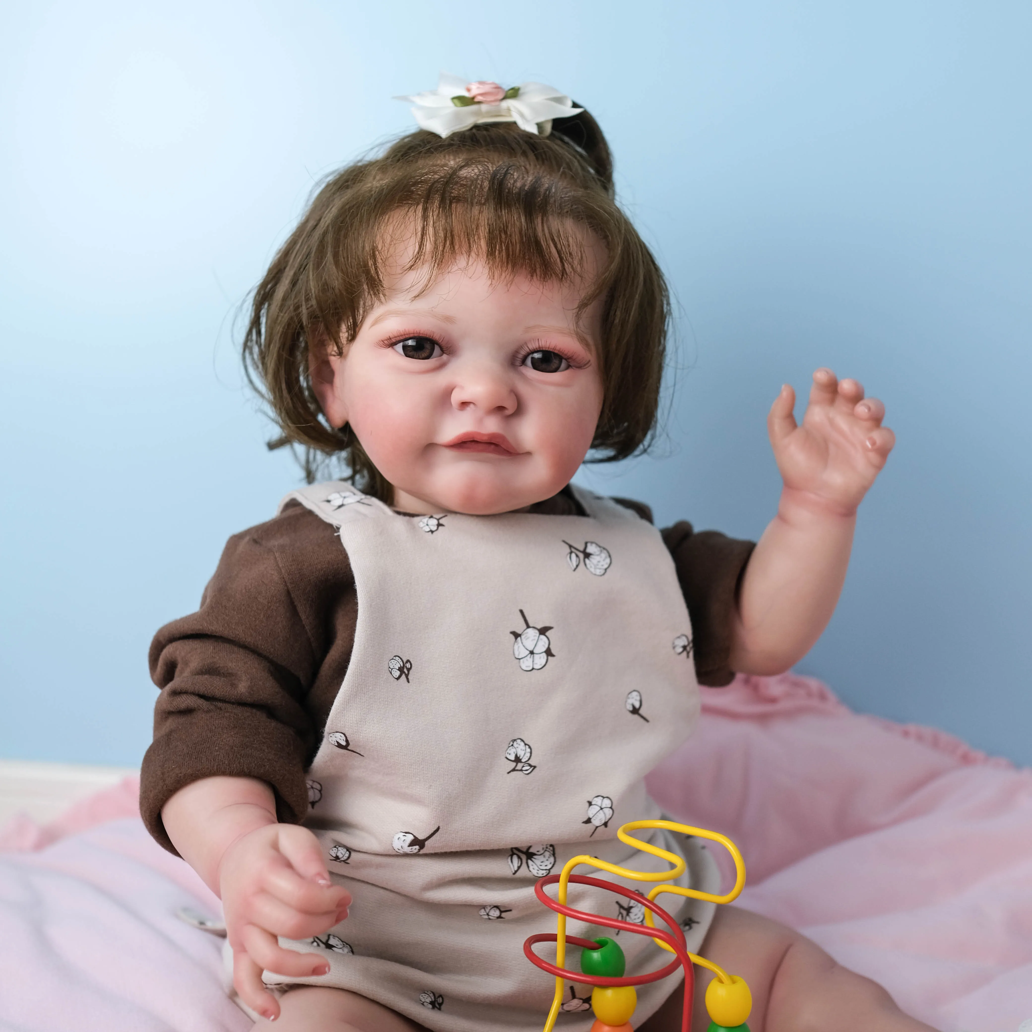24 Inch Bebe Reborn Doll Tobiah Newborn Finished Dolls 3D skin multiple Layers Painted Children Xmas Gift Toy Dolls
24 Inch Bebe Reborn Doll Tobiah Newborn Finished Dolls 3D skin multiple Layers Painted Children Xmas Gift Toy Dolls
