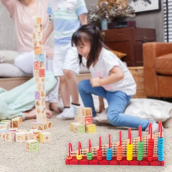 For Children Portable Multicolor Numbers Counting Arithmetic Ability Preschool Early Learning Wooden Abacus Soroban Toys Kid
For Children Portable Multicolor Numbers Counting Arithmetic Ability Preschool Early Learning Wooden Abacus Soroban Toys Kid