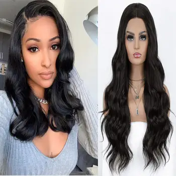 Synthetic Wig Loose Curly Long Deep Wavy Wigs Machine Weft Made Black Red Brown Ombre For Women With Heat Resistant Cosplay Wig 
Synthetic Wig Loose Curly Long Deep Wavy Wigs Machine Weft Made Black Red Brown Ombre For Women With Heat Resistant Cosplay Wig