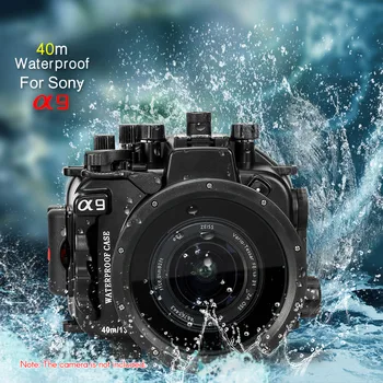 Photography Underwater 40m/130ft Protective Camera Diving Housing Case 360-degree Protection Waterproof 40m/130ft for Sony A9
Photography Underwater 40m/130ft Protective Camera Diving Housing Case 360-degree Protection Waterproof 40m/130ft for Sony A9