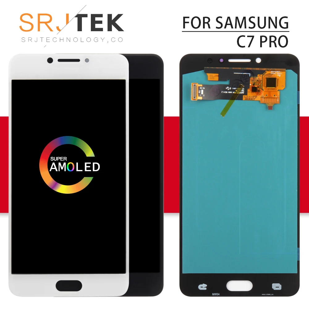 OLED/TFT Srjtek For SAMSUNG Galaxy C7 Pro Display LCD Touch Digitizer Sensor Glass Assembly For Samsung Galaxy C7 Pro C7010 LCD
OLED/TFT Srjtek For SAMSUNG Galaxy C7 Pro Display LCD Touch Digitizer Sensor Glass Assembly For Samsung Galaxy C7 Pro C7010 LCD