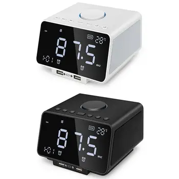 Led Alarm Clock Fm Radio,With Wireless Bluetooth Speaker Player,Usb Fast Charge Port, Tf Card Play,Indoor Temperature
Led Alarm Clock Fm Radio,With Wireless Bluetooth Speaker Player,Usb Fast Charge Port, Tf Card Play,Indoor Temperature