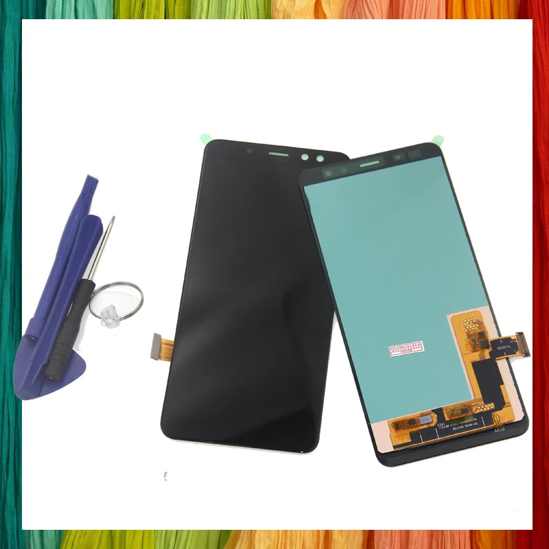 Adjustable Brightness For SAMSUNG GALAXY A8 2018 A530 LCD Display Touch Screen Digitizer Assembly Replacement parts for samsung
Adjustable Brightness For SAMSUNG GALAXY A8 2018 A530 LCD Display Touch Screen Digitizer Assembly Replacement parts for samsung