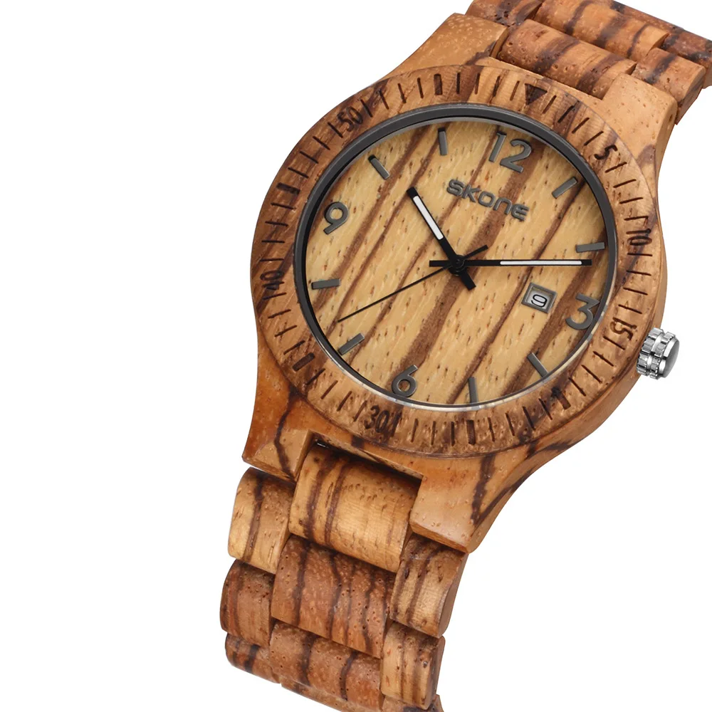 New Style Men High Quality Wooden Watch Top Grade Ebony Quartz Watch Zebra-stripe Retro Watch
New Style Men High Quality Wooden Watch Top Grade Ebony Quartz Watch Zebra-stripe Retro Watch